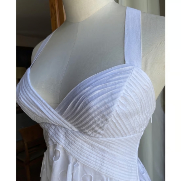 Catherine Malandrino White Cotton Dress - Picture 3 of 13